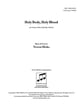 Holy Body, Holy Blood Unison/Two-Part choral sheet music cover